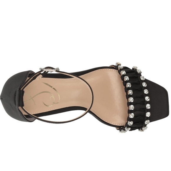 NWOB $188 Sam Edelman Ninette Rhinestone Platform Sandals - Size 10 - Picture 5 of 11